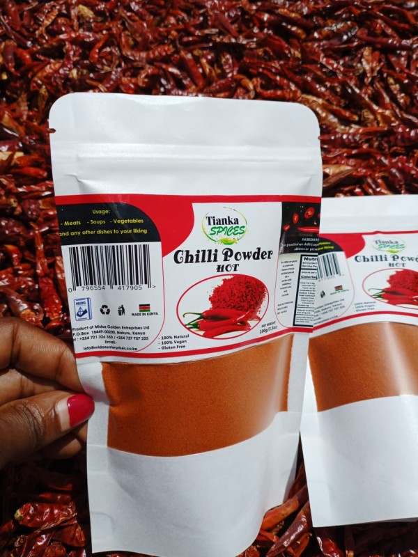 chilli Pepper Powder from Kenya